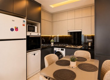 Стильные двухкомнатные апартаменты, 52м², с видом на горы в новом элитном комплексе в Оба, Алания ID-19405 фото-6