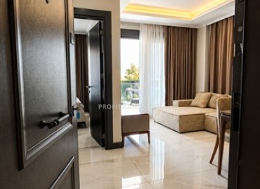 Стильные двухкомнатные апартаменты, 52м², с видом на горы в новом элитном комплексе в Оба, Алания ID-19405 фото-11