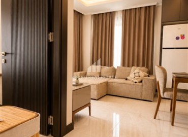 Стильные двухкомнатные апартаменты, 52м², с видом на горы в новом элитном комплексе в Оба, Алания ID-19405 фото-12