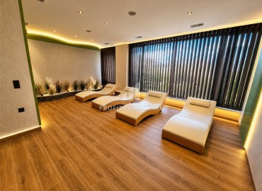 Стильные двухкомнатные апартаменты, 52м², с видом на горы в новом элитном комплексе в Оба, Алания ID-19405 фото-43