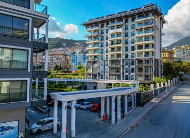 Видовые апартаменты 1+1 с дизайнерским интерьером, 60м², в резиденции премиум класса в центре Алании ID-19407 фото-1