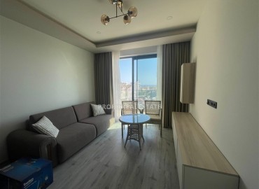 Видовые апартаменты 1+1 с дизайнерским интерьером, 60м², в резиденции премиум класса в центре Алании ID-19407 фото-3
