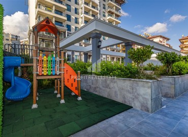 Видовые апартаменты 1+1 с дизайнерским интерьером, 60м², в резиденции премиум класса в центре Алании ID-19407 фото-14