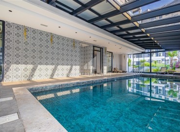Видовые апартаменты 1+1 с дизайнерским интерьером, 60м², в резиденции премиум класса в центре Алании ID-19407 фото-20