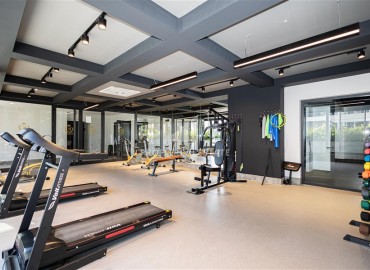 Видовые апартаменты 1+1 с дизайнерским интерьером, 60м², в резиденции премиум класса в центре Алании ID-19407 фото-23