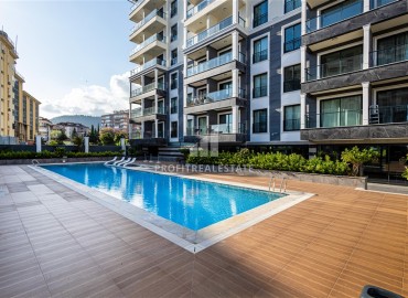 Видовые апартаменты 1+1 с дизайнерским интерьером, 60м², в резиденции премиум класса в центре Алании ID-19407 фото-24