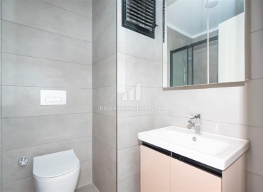 Элитная видовая квартира 1+1, 60м², в новом комплексе с отельной инфраструктурой, в 650м от моря в Махмутларе, Алания ID-19410 фото-9