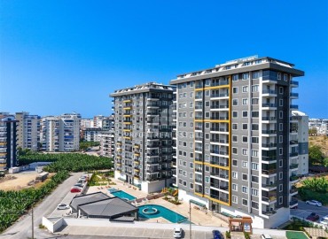 Элитная видовая квартира 1+1, 60м², в новом комплексе с отельной инфраструктурой, в 650м от моря в Махмутларе, Алания ID-19410 фото-13