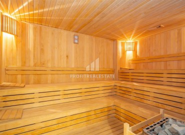Элитная видовая квартира 1+1, 60м², в новом комплексе с отельной инфраструктурой, в 650м от моря в Махмутларе, Алания ID-19410 фото-19
