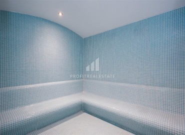 Элитная видовая квартира 1+1, 60м², в новом комплексе с отельной инфраструктурой, в 650м от моря в Махмутларе, Алания ID-19410 фото-21