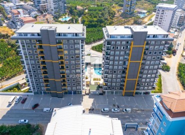 Элитная видовая квартира 1+1, 60м², в новом комплексе с отельной инфраструктурой, в 650м от моря в Махмутларе, Алания ID-19410 фото-25