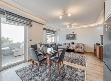 Стильная видовая трехкомнатная квартира, 115м², в уютном комплексе в Махмутларе, Алания, в двух шагах от моря ID-19412 фото-2