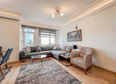 Стильная видовая трехкомнатная квартира, 115м², в уютном комплексе в Махмутларе, Алания, в двух шагах от моря ID-19412 фото-6