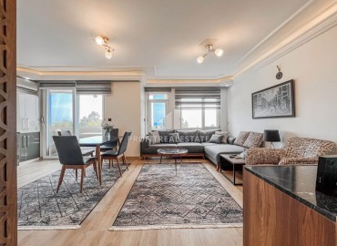 Стильная видовая трехкомнатная квартира, 115м², в уютном комплексе в Махмутларе, Алания, в двух шагах от моря ID-19412 фото-7