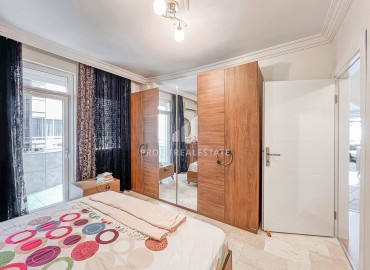 Стильная видовая трехкомнатная квартира, 115м², в уютном комплексе в Махмутларе, Алания, в двух шагах от моря ID-19412 фото-12