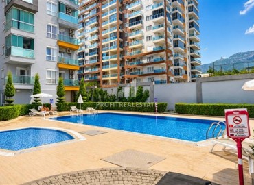 Уютная квартира 1+1, 65м², в резиденции с бассейном в 400 метрах от моря в районе Махмутлар, Алания ID-19414 фото-11
