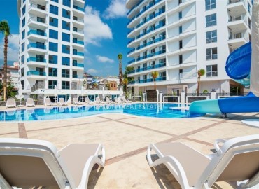 Меблированная квартира с двумя спальнями, 95м² в центре Алании, в современном комплексе с инфраструктурой под ВНЖ ID-19415 фото-1