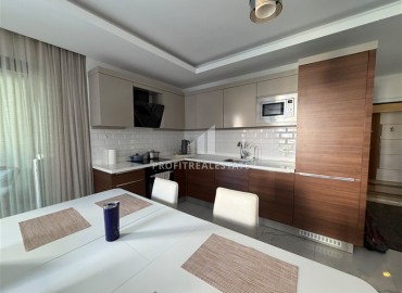 Меблированная квартира с двумя спальнями, 95м² в центре Алании, в современном комплексе с инфраструктурой под ВНЖ ID-19415 фото-4