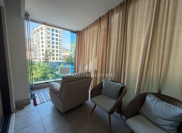 Меблированная квартира с двумя спальнями, 95м² в центре Алании, в современном комплексе с инфраструктурой под ВНЖ ID-19415 фото-13
