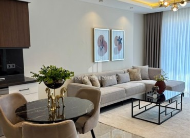 Элегантные двухкомнатные апартаменты, 65м², в комплексе премиум класса в Каргыджаке, в 200м от моря, Алания ID-19419 фото-6