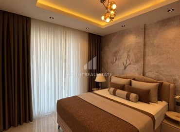 Элегантные двухкомнатные апартаменты, 65м², в комплексе премиум класса в Каргыджаке, в 200м от моря, Алания ID-19419 фото-10
