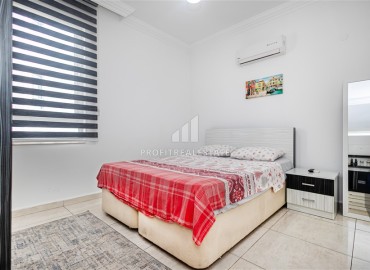 Меблированная квартира 1+1, 55м², в резиденции с бассейном в центре Алании в 400м от пляжа Клеопатры ID-19420 фото-9