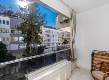 Меблированная квартира 1+1, 55м², в резиденции с бассейном в центре Алании в 400м от пляжа Клеопатры ID-19420 фото-14