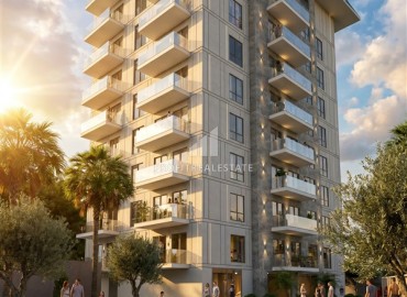 Инвестиционный проект на этапе планирования: квартиры 55-135м², в резиденции в центре Алании, в 580м от пляжа Клеопатры ID-18627 фото-1
