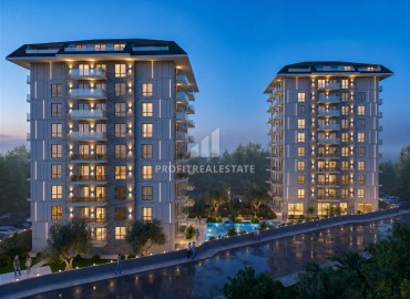 Инвестиционный проект на этапе планирования: квартиры 55-135м², в резиденции в центре Алании, в 580м от пляжа Клеопатры ID-18627 фото-3