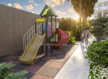 Инвестиционный проект на этапе планирования: квартиры 55-135м², в резиденции в центре Алании, в 580м от пляжа Клеопатры ID-18627 фото-5