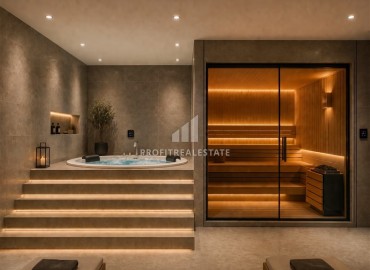 Инвестиционный проект на этапе планирования: квартиры 55-135м², в резиденции в центре Алании, в 580м от пляжа Клеопатры ID-18627 фото-8
