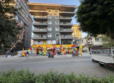 Апартаменты с одной спальней, 50м², с чистовой отделкой в комплексе премиум класса на центральной улице Махмутлара, Алания ID-19422 фото-1