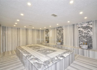 Апартаменты с одной спальней, 50м², с чистовой отделкой в комплексе премиум класса на центральной улице Махмутлара, Алания ID-19422 фото-14