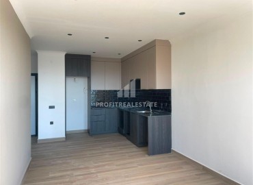 Видовая двухкомнатная квартира, 71м², на высоком этаже в новом элитном комплексе у подножия гор в районе Кестель, Алания ID-19423 фото-3