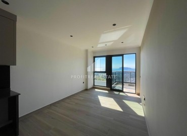 Видовая двухкомнатная квартира, 71м², на высоком этаже в новом элитном комплексе у подножия гор в районе Кестель, Алания ID-19423 фото-7