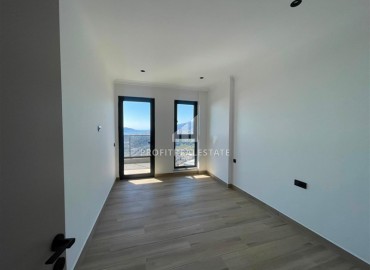 Видовая двухкомнатная квартира, 71м², на высоком этаже в новом элитном комплексе у подножия гор в районе Кестель, Алания ID-19423 фото-13