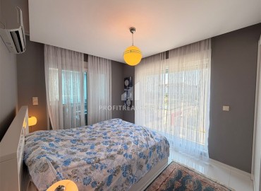 Трехкомнатная квартира с интерьером от дизайнера, 115м², в 150м от моря в районе Кестель, Алания ID-19425 фото-14