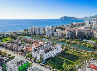 Просторный видовой дуплекс 2+1, 120м², в уютной резиденции на берегу реки Дим Чай в районе Кестель, Алания ID-19428 фото-1