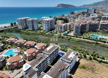 Просторный видовой дуплекс 2+1, 120м², в уютной резиденции на берегу реки Дим Чай в районе Кестель, Алания ID-19428 фото-19