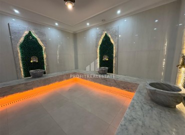 Трехкомнатная квартира с чистовой отделкой, 80м², в новой резиденции на центральной улице Махмутлара, Алания ID-19430 фото-22