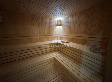 Трехкомнатная квартира с чистовой отделкой, 80м², в новой резиденции на центральной улице Махмутлара, Алания ID-19430 фото-23