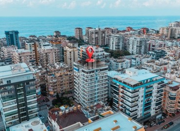 Уютная трехкомнатная квартира, 120м², в комплексе с бассейном в Махмутларе, Алания, в 350м от моря ID-19432 фото-1