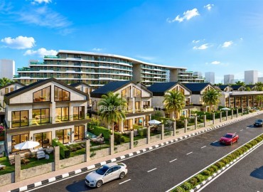 Квартиры 1+1, 2+1 и виллы 4+1, 63-230м², в элитном комплексе на этапе строительства в Анталии, Алтынташ ID-19434 фото-2