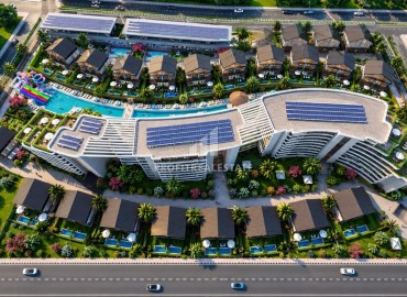 Квартиры 1+1, 2+1 и виллы 4+1, 63-230м², в элитном комплексе на этапе строительства в Анталии, Алтынташ ID-19434 фото-3
