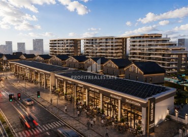 Квартиры 1+1, 2+1 и виллы 4+1, 63-230м², в элитном комплексе на этапе строительства в Анталии, Алтынташ ID-19434 фото-8