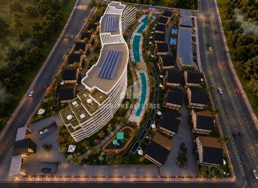 Квартиры 1+1, 2+1 и виллы 4+1, 63-230м², в элитном комплексе на этапе строительства в Анталии, Алтынташ ID-19434 фото-16