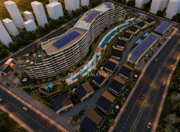 Квартиры 1+1, 2+1 и виллы 4+1, 63-230м², в элитном комплексе на этапе строительства в Анталии, Алтынташ ID-19434 фото-17