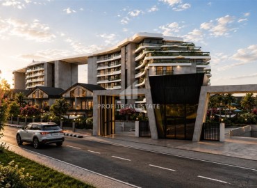 Квартиры 1+1, 2+1 и виллы 4+1, 63-230м², в элитном комплексе на этапе строительства в Анталии, Алтынташ ID-19434 фото-21