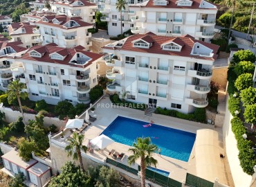 Меблированная двухуровневая квартира 3+1, 170м², в уютном комплексе с потрясающими видами у пляжа Клеопатры, Алания под ВНЖ ID-19435 фото-19