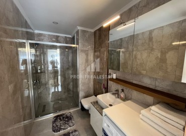 Меблированные апартаменты с одной спальней, 65м², в комплексе с обширной инфраструктурой в Махмутларе, Алания ID-19436 фото-6